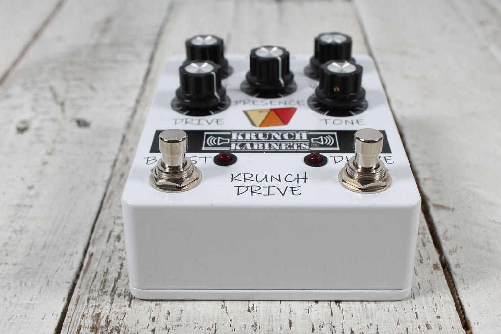 Krunch Kabinets Krunch Drive Pedal Electric Guitar Overdrive/Boost Effects Pedal