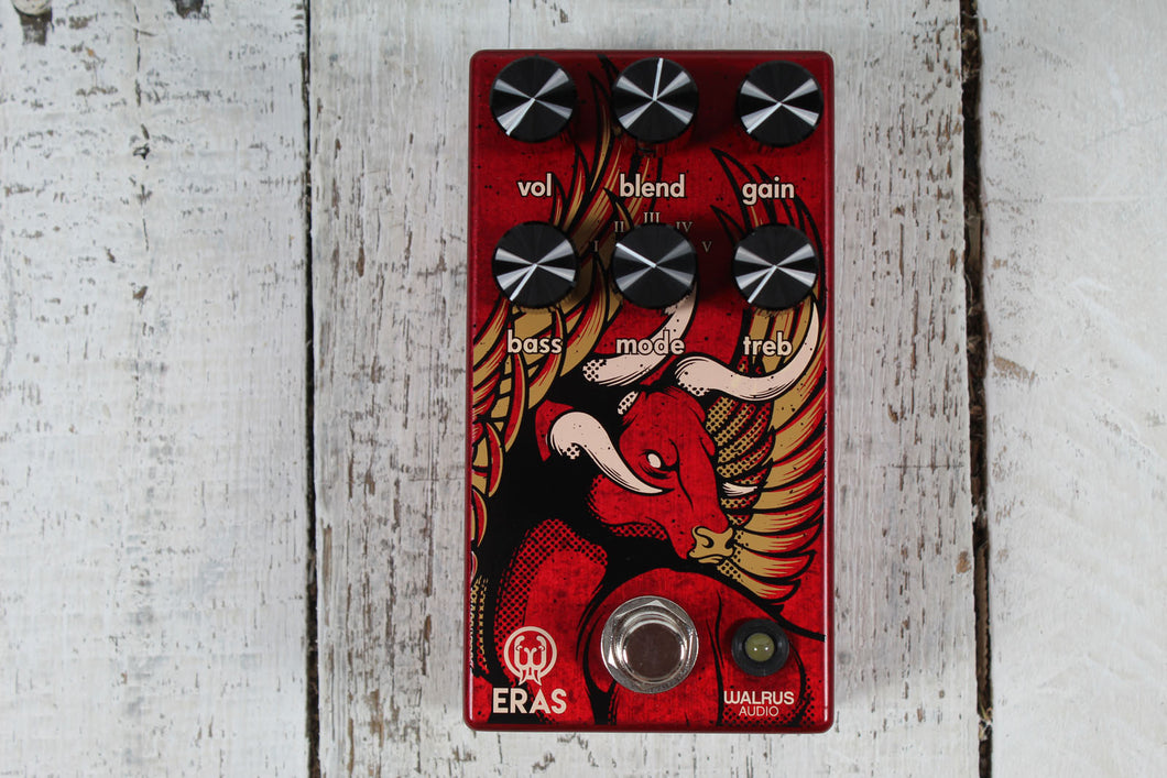 Walrus Audio Eras Five-State Distortion Pedal Electric Guitar Effects Pedal