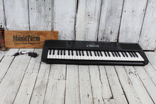 Load image into Gallery viewer, Yamaha PSR-E383 Touch Sensitive 61 Key Portable Keyboard with Power Supply