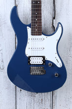 Load image into Gallery viewer, Yamaha PAC112V Double Cut Solid Body Electric Guitar United Blue Finish