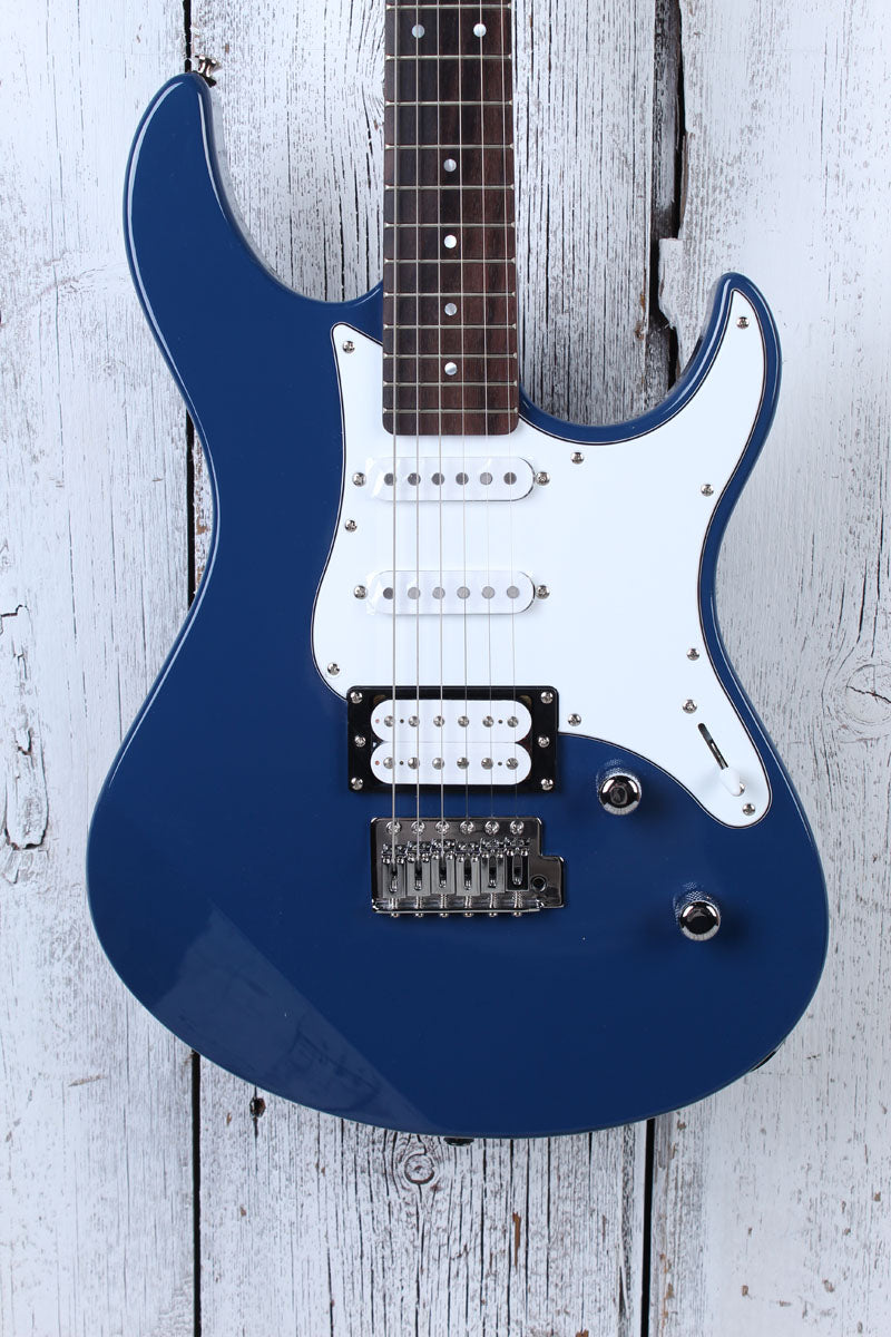 Yamaha PAC112V Double Cut Solid Body Electric Guitar United Blue Finish