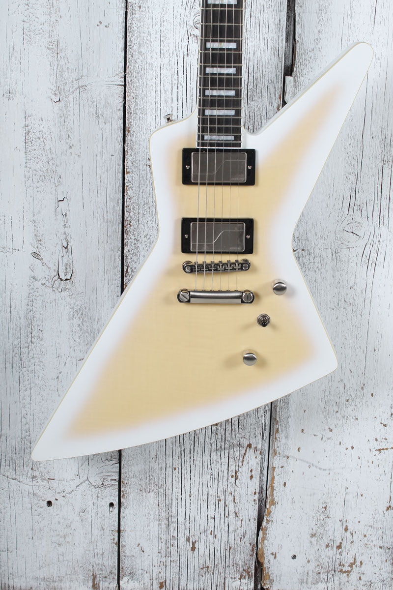 Epiphone Extura Prophecy Electric Guitar Aged White Tiger Burst with Gig Bag