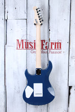 Load image into Gallery viewer, Yamaha PAC112V Double Cut Solid Body Electric Guitar United Blue Finish