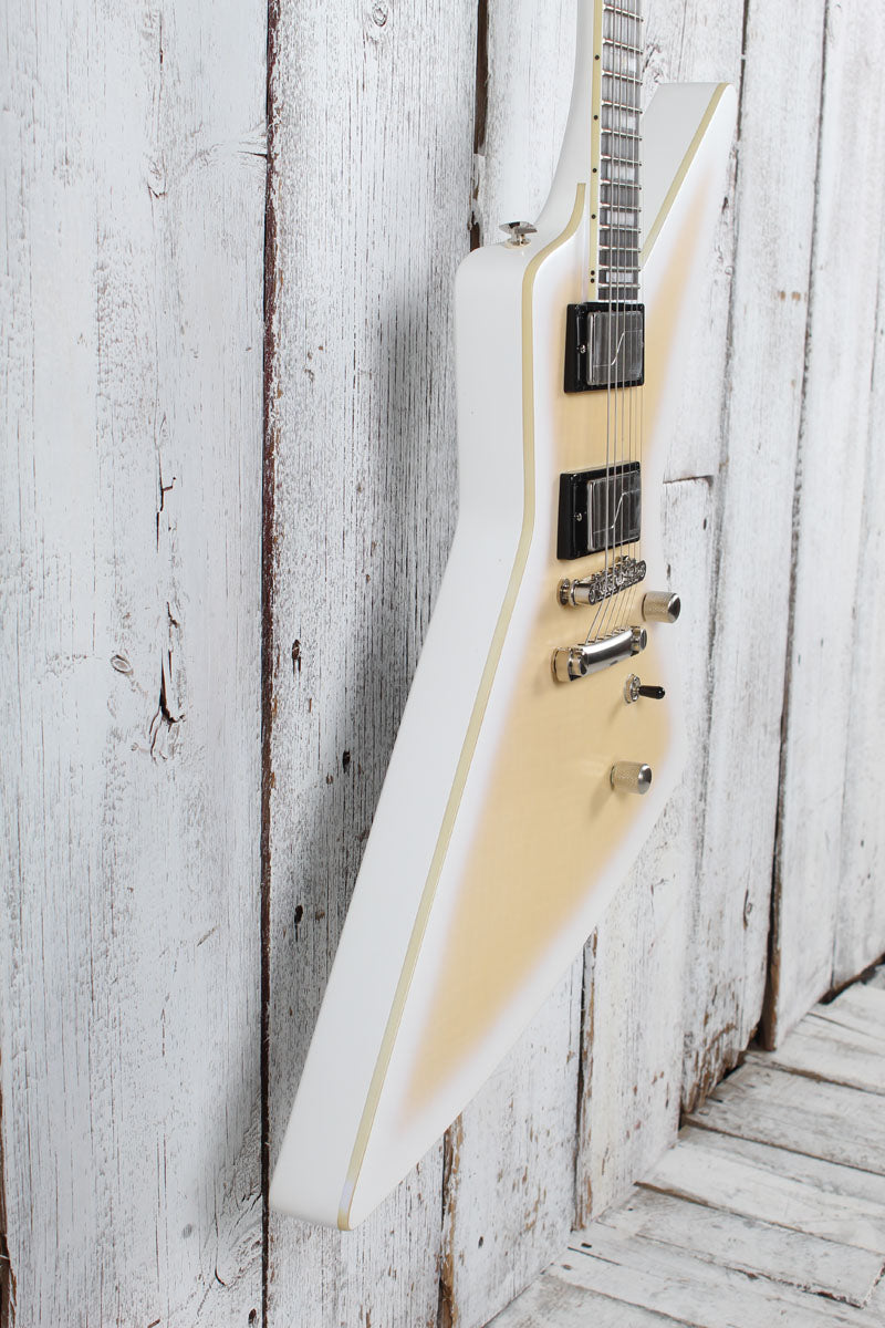 Epiphone Extura Prophecy Electric Guitar Aged White Tiger Burst with Gig Bag