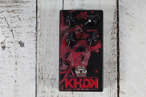 KHDK Dark Blood Kirk Hammett Signature Electric Guitar Distortion Effects Pedal