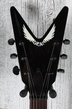 Dean ML 79 Solid Body Electric Guitar Black To Blue Fade Finish