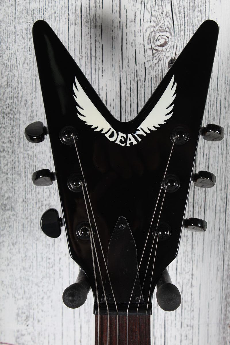 Dean ML 79 Solid Body Electric Guitar Black To Blue Fade Finish