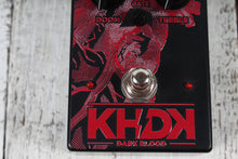 Load image into Gallery viewer, KHDK Dark Blood Kirk Hammett Signature Electric Guitar Distortion Effects Pedal