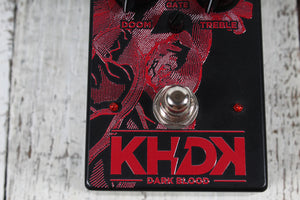 KHDK Dark Blood Kirk Hammett Signature Electric Guitar Distortion Effects Pedal