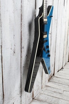Dean ML 79 Solid Body Electric Guitar Black To Blue Fade Finish