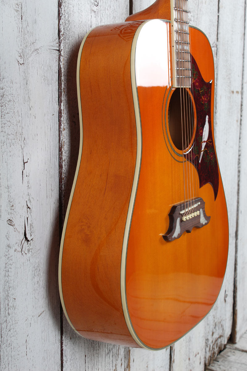 Epiphone Dove Studio Dreadnought Acoustic Electric Guitar Violinburst Finish