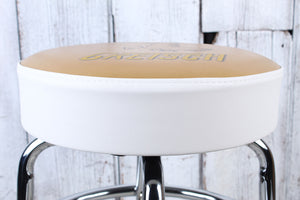 Gretsch Guitars White Falcon Barstool 24 Inch Tall 360 Degree Swivel Bar Stool