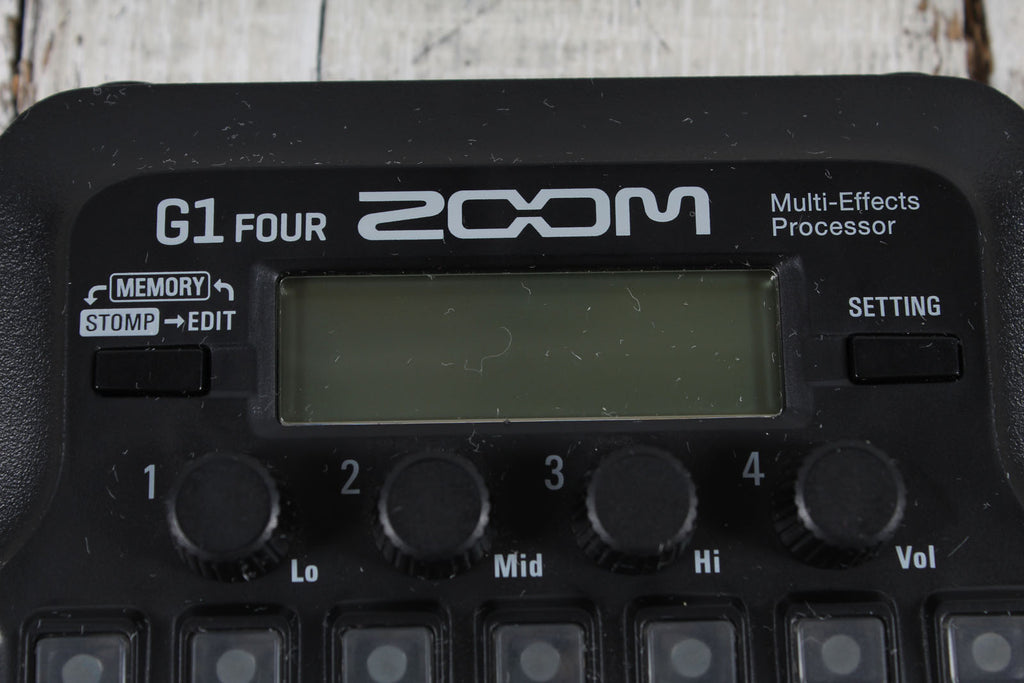Zoom G1 Four Guitar Multi-Effects Processor