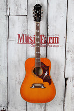 Load image into Gallery viewer, Epiphone Dove Studio Dreadnought Acoustic Electric Guitar Violinburst Finish