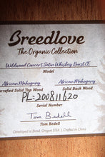 Load image into Gallery viewer, Breedlove Wildwood Concert Whiskey Burst CE Acoustic Electric Guitar w Gig Bag