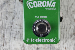 TC Electronic Corona Chorus Effects Pedal Electric Guitar Chorus Effects Pedal