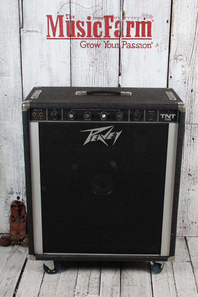Peavey Vintage TNT 100 Bass Amplifier Electric Bass Guitar Combo Amplifier