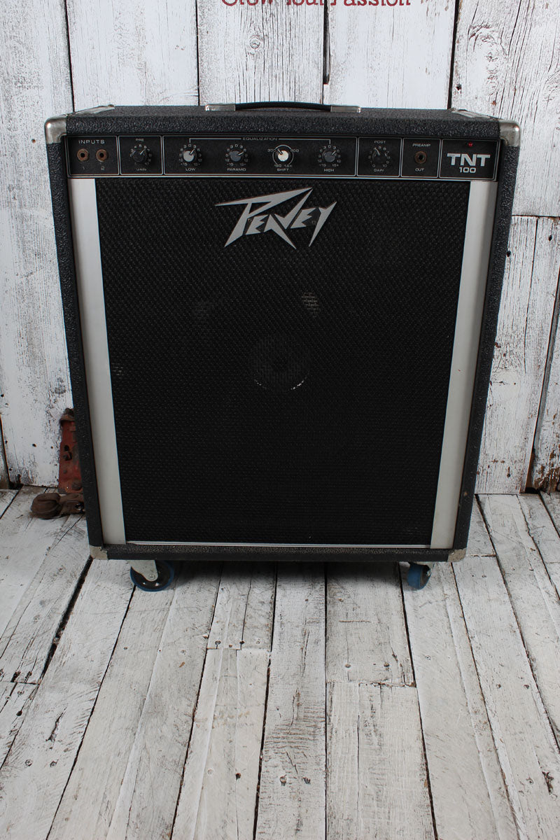 Peavey Vintage TNT 100 Bass Amplifier Electric Bass Guitar Combo Amplifier Main image