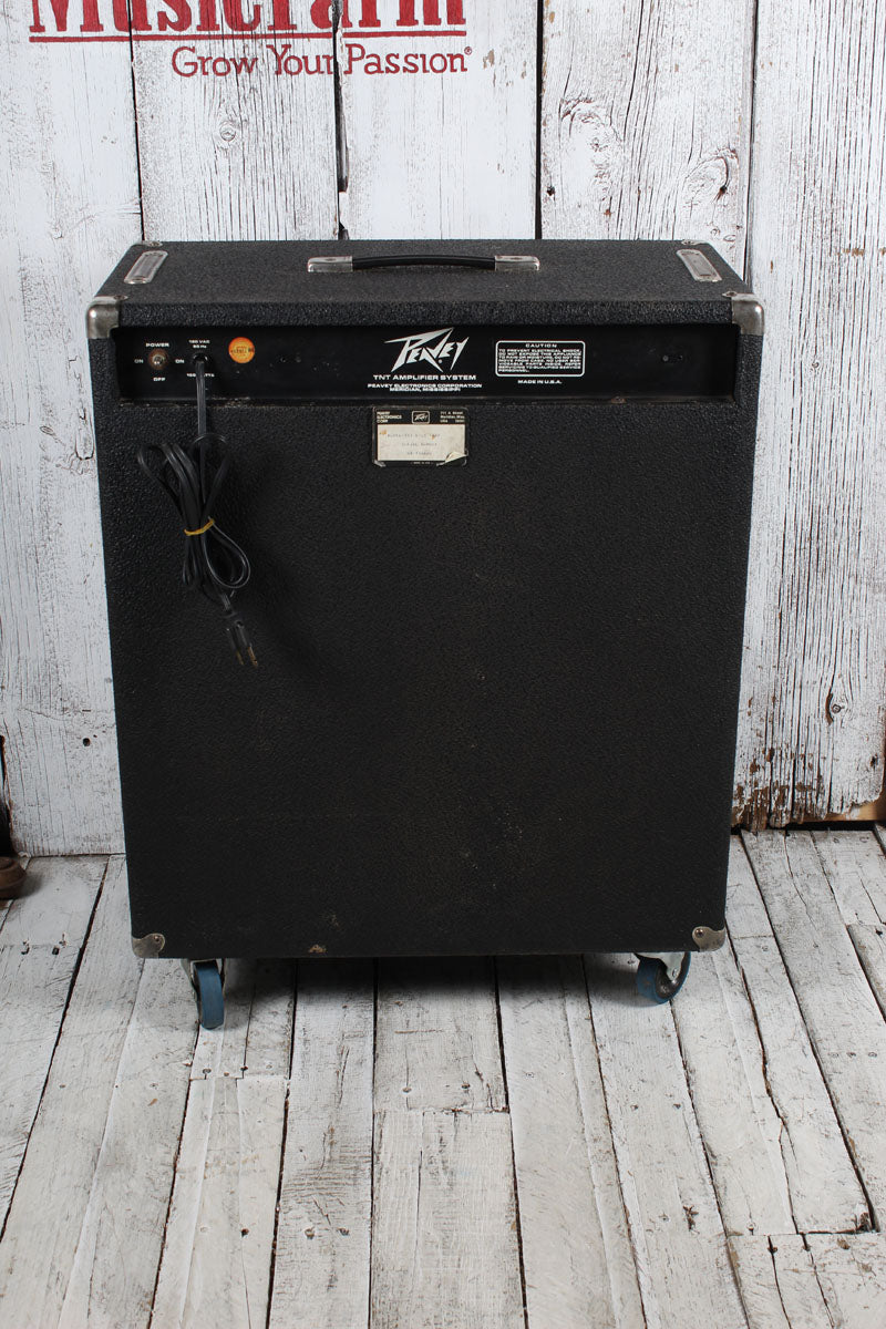 Peavey Vintage TNT 100 Bass Amplifier Electric Bass Guitar Combo Amplifier