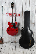 Load image into Gallery viewer, Epiphone 2011 Dot Semi Hollow Body Electric Guitar Cherry with Hardshell Case