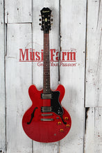 Load image into Gallery viewer, Epiphone 2011 Dot Semi Hollow Body Electric Guitar Cherry with Hardshell Case