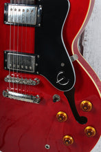 Load image into Gallery viewer, Epiphone 2011 Dot Semi Hollow Body Electric Guitar Cherry with Hardshell Case