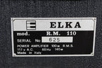 Elka Vintage 1970s RM110 Amplifier Guitar / Bass / Keyboard Solid State Amplifier