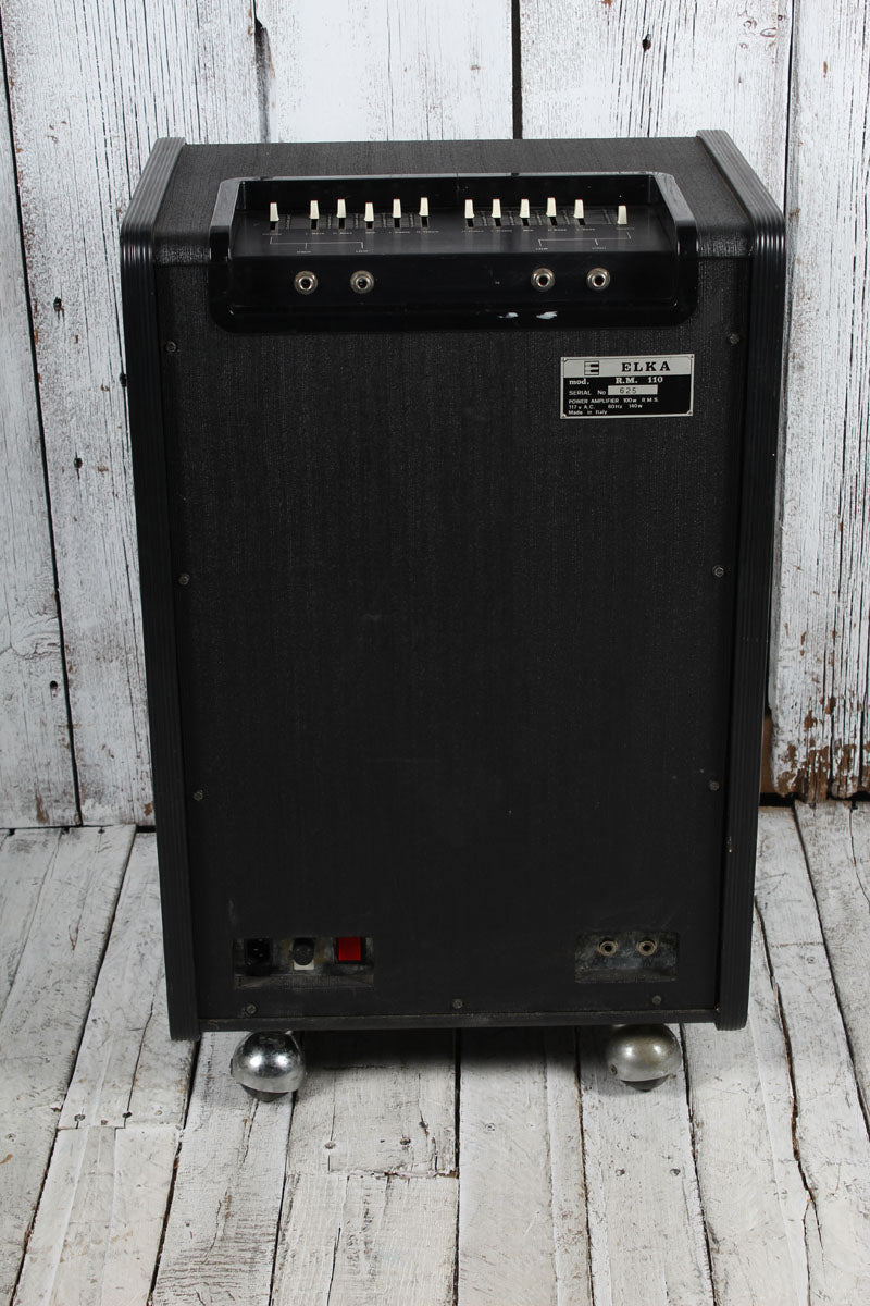 Elka Vintage 1970s RM110 Amplifier Guitar / Bass / Keyboard Solid State Amplifier
