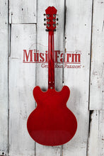 Load image into Gallery viewer, Epiphone 2011 Dot Semi Hollow Body Electric Guitar Cherry with Hardshell Case