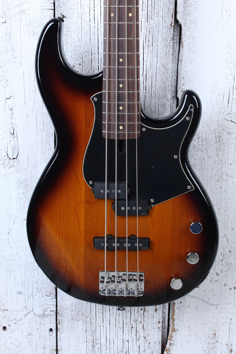 Yamaha BB Series BB434M 4 String Electric Bass Guitar Tobacco Brown Sunburst