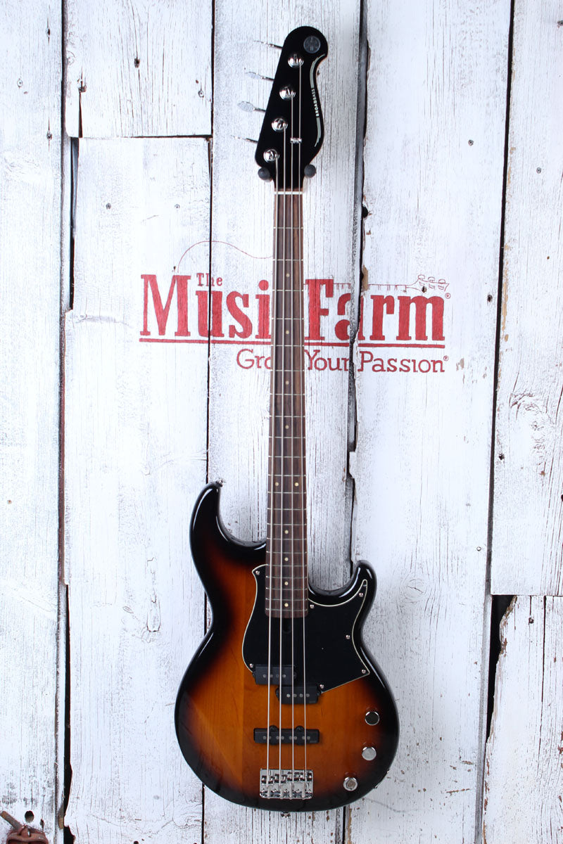 Yamaha BB Series BB434M 4 String Electric Bass Guitar Tobacco Brown Sunburst