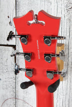 Load image into Gallery viewer, D&#39;Angelico Premier DC Electric Guitar w Stairstep Tailpiece Fiesta Red w Gig Bag