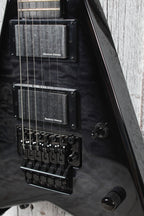 Jackson Pro Series Corey Beaulieu King V KV6Q Electric Guitar Transparent Black