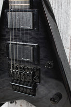 Load image into Gallery viewer, Jackson Pro Series Corey Beaulieu King V KV6Q Electric Guitar Transparent Black