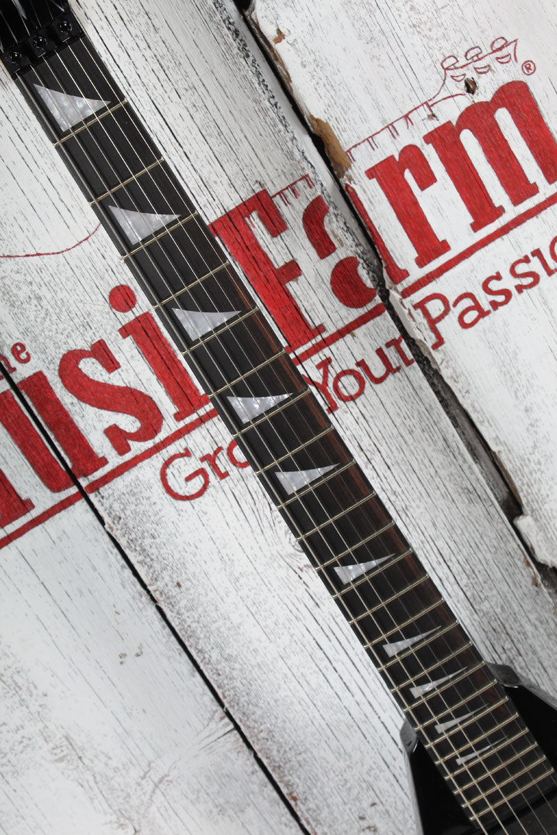 Jackson Pro Series Corey Beaulieu King V KV6Q Electric Guitar Transparent Black