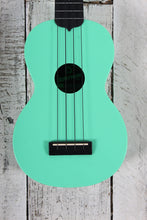 Load image into Gallery viewer, Kala Soprano Waterman Ukulele Sea Foam Green Uke with Gig Bag