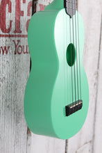 Load image into Gallery viewer, Kala Soprano Waterman Ukulele Sea Foam Green Uke with Gig Bag
