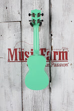 Load image into Gallery viewer, Kala Soprano Waterman Ukulele Sea Foam Green Uke with Gig Bag