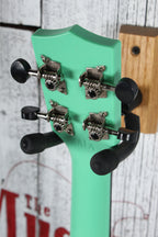 Kala Soprano Waterman Ukulele Sea Foam Green Uke with Gig Bag