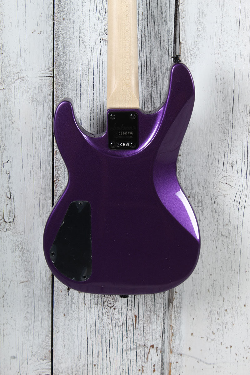 Jackson JS Series Concert Bass Minion JS1X 4 String Electric Bass Guitar Pavo Purple
