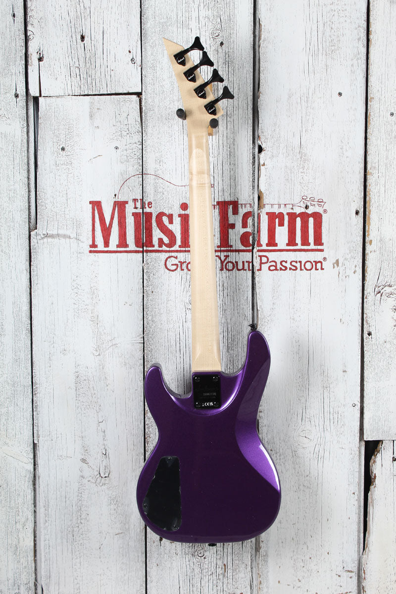 Jackson JS Series Concert Bass Minion JS1X 4 String Electric Bass Guitar Pavo Purple