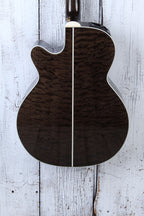 Takamine GN75CE Mini Jumbo Acoustic Electric Guitar Transparent Black Finish