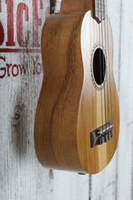Load image into Gallery viewer, Makala Indonesian Acacia Soprano Ukulele MK-S-IA Soprano Uke Natural Finish