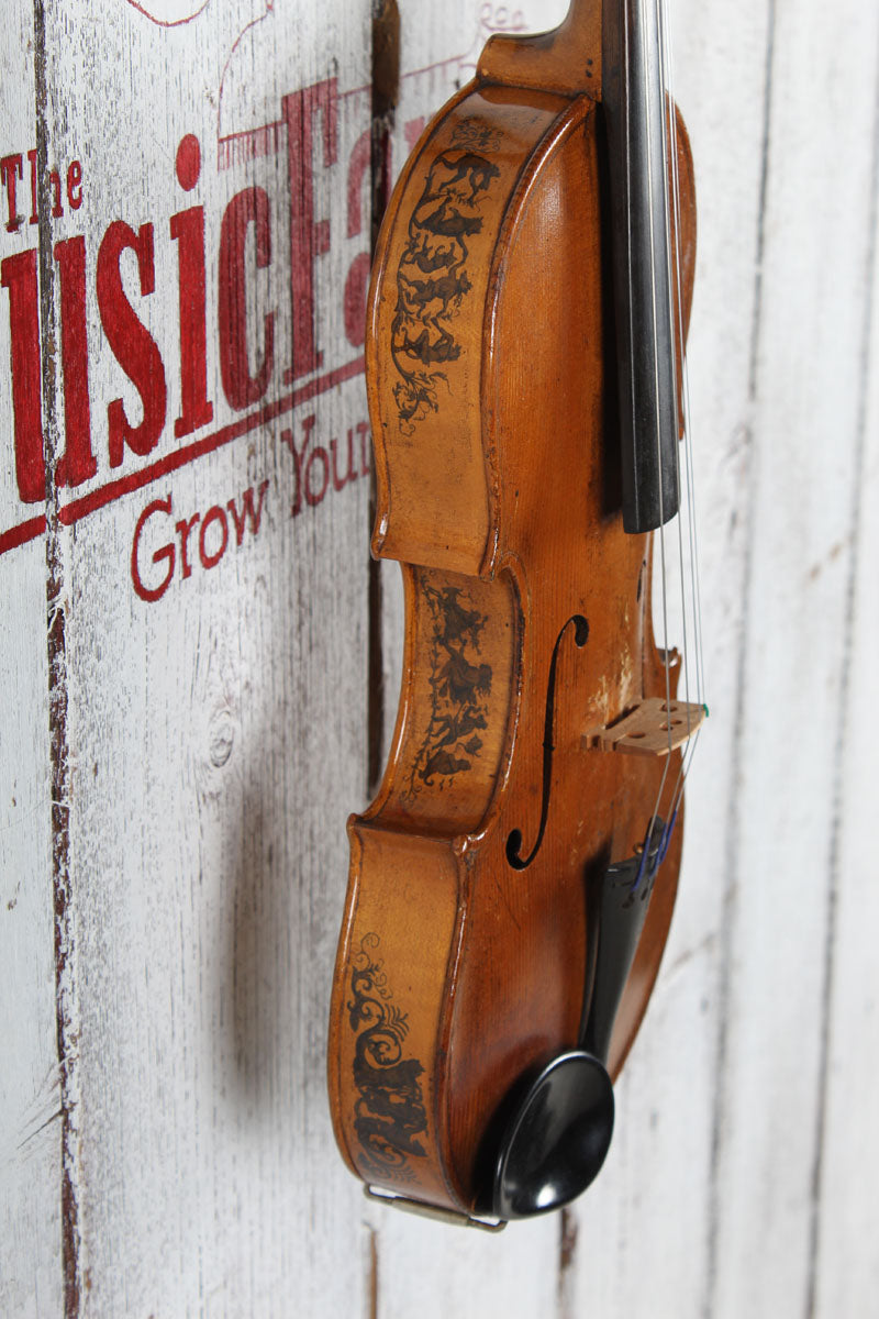 Non Branded Violin 3/4 Size Violin with Case