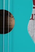 Load image into Gallery viewer, Makala Mako Blue Soprano Shark Ukulele with Gig Bag