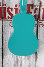 Load image into Gallery viewer, Makala Mako Blue Soprano Shark Ukulele with Gig Bag