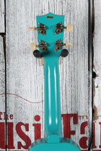 Load image into Gallery viewer, Makala Mako Blue Soprano Shark Ukulele with Gig Bag