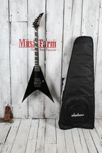 Load image into Gallery viewer, Jackson Pro Plus LTD Pure Metal King V KV1A Electric Guitar Black with Gig Bag