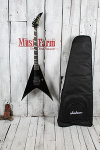 Jackson Pro Plus LTD Pure Metal King V KV1A Electric Guitar Black with Gig Bag