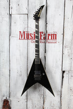 Load image into Gallery viewer, Jackson Pro Plus LTD Pure Metal King V KV1A Electric Guitar Black with Gig Bag